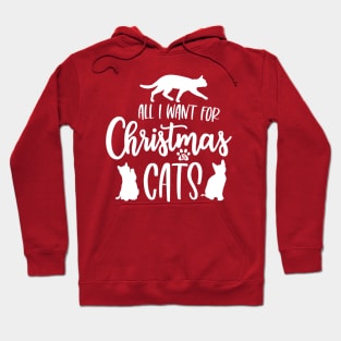 All I Want For Christmas is Cats Hoodie